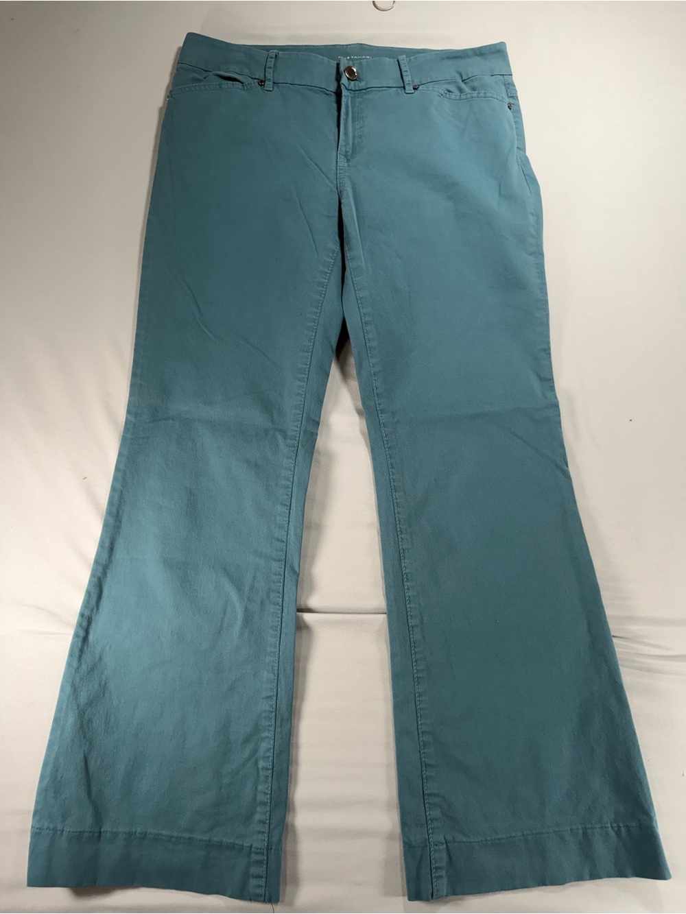 Womens Elie Taharie Tailored Adena Green Jeans Size 10 #921